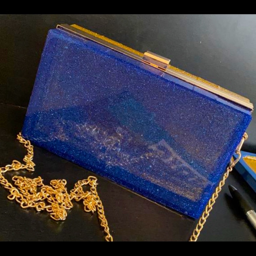 Custom handmade clutch